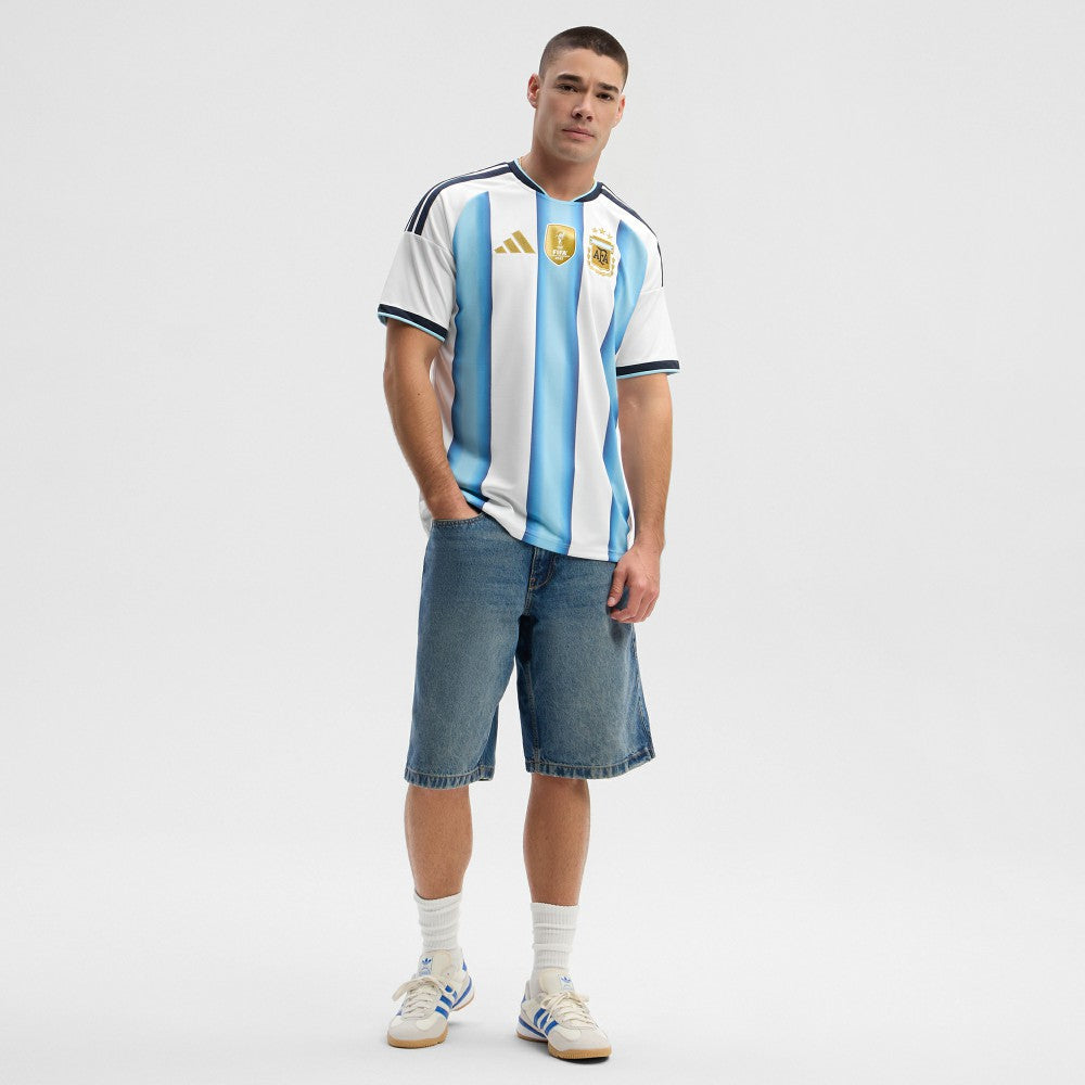 Adidas Argentina National Team FIFA x World Cup 2026 Home Replica Jerseys - White