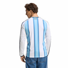 Adidas Argentina National Team FIFA x World Cup 2026 Home Replica Long Sleeve Jerseys - White