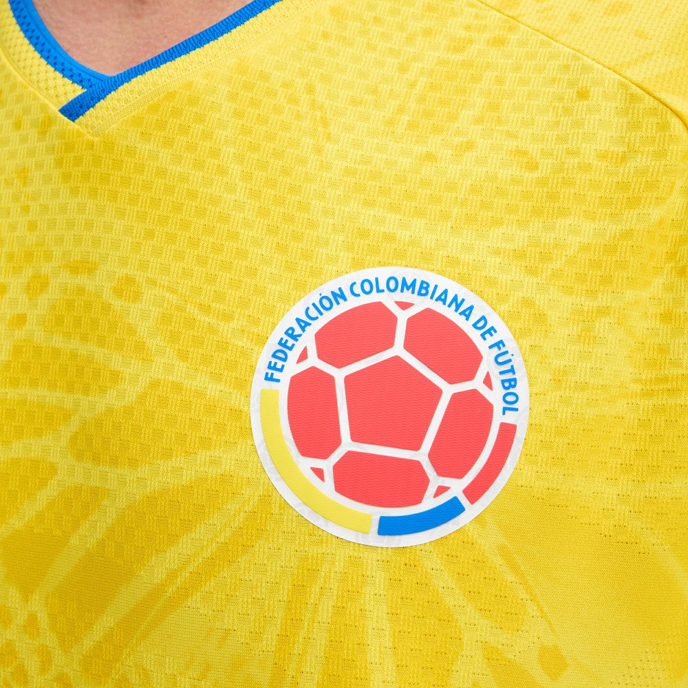 Adidas Colombia National Team FIFA x World Cup 2026 Home On Field Jerseys - Yellow
