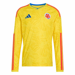 Adidas Colombia National Team FIFA x World Cup 2026 Home Replica Long Sleeve Jerseys - Yellow