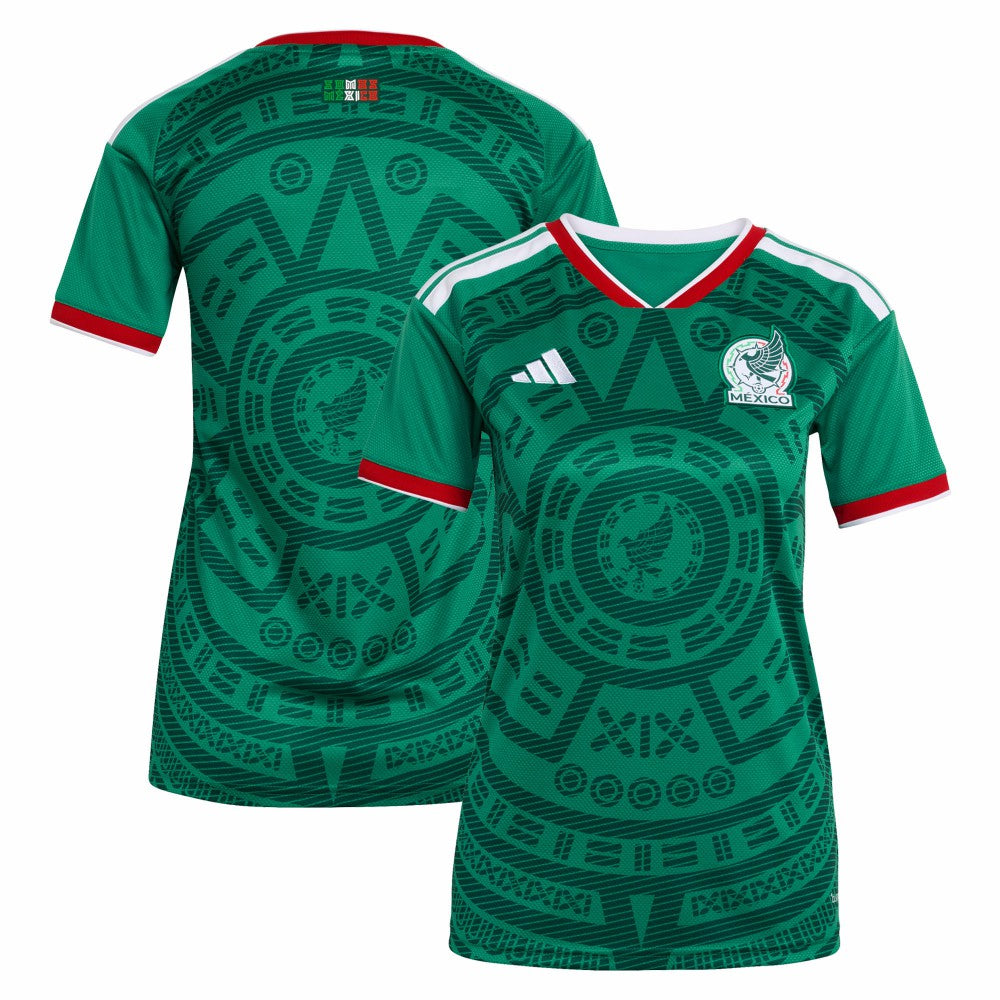 Adidas Mexico National Team Women's FIFA x World Cup 2026 Home Replica Jerseys - Green