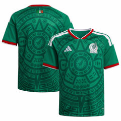 Adidas Mexico National Team Youth FIFA x World Cup 2026 Home Replica Jerseys - Green