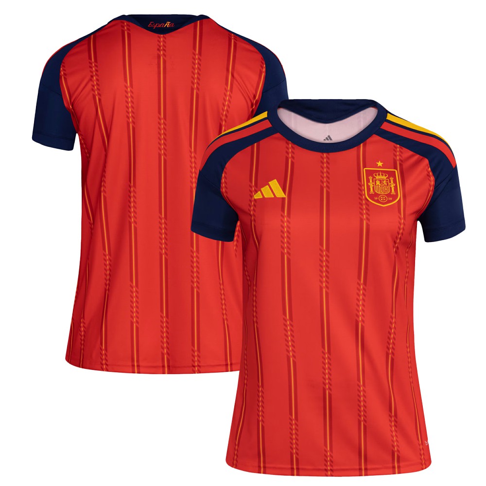 Adidas Spain National Team Women's FIFA x World Cup 2026 Home Replica Jerseys - Red