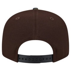 New York Giants Adult Burnt Wood Camo 9FIFTY Snapback Hat Dark Brown - NFL