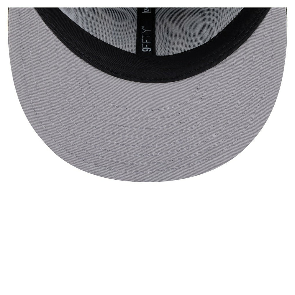 New York Giants Adult Burnt Wood Camo 9FIFTY Snapback Hat Dark Brown - NFL