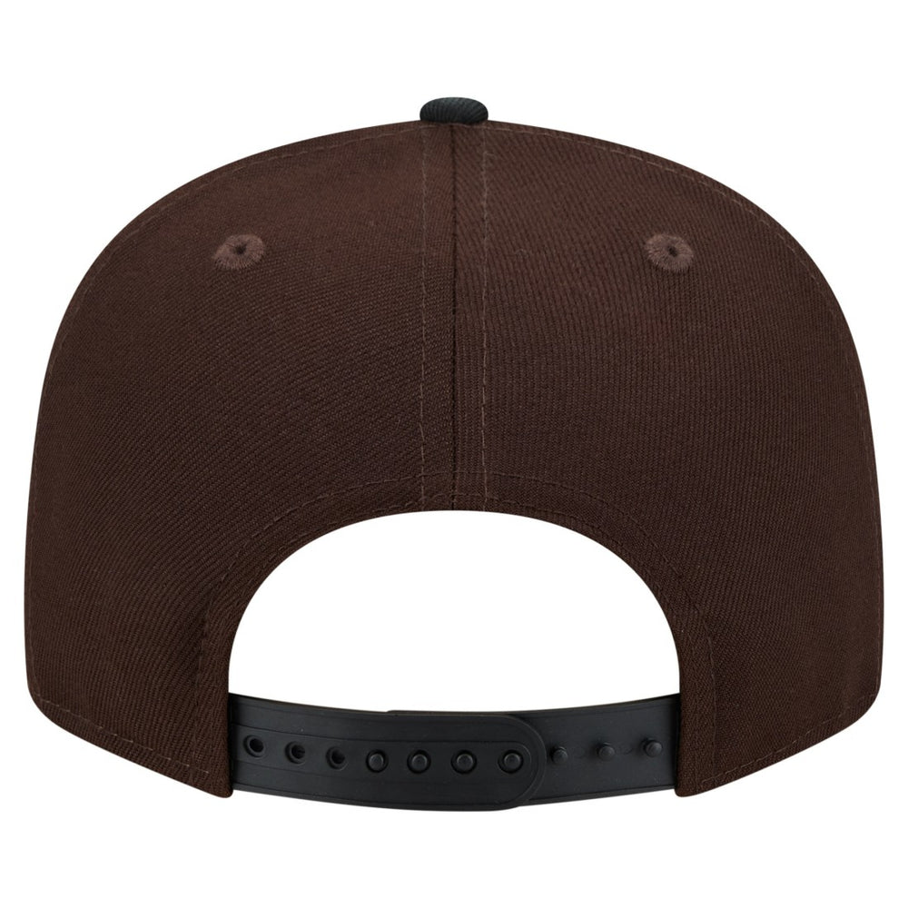 New York Jets Adult Burnt Wood Camo 9FIFTY Snapback Hat Dark Brown - NFL