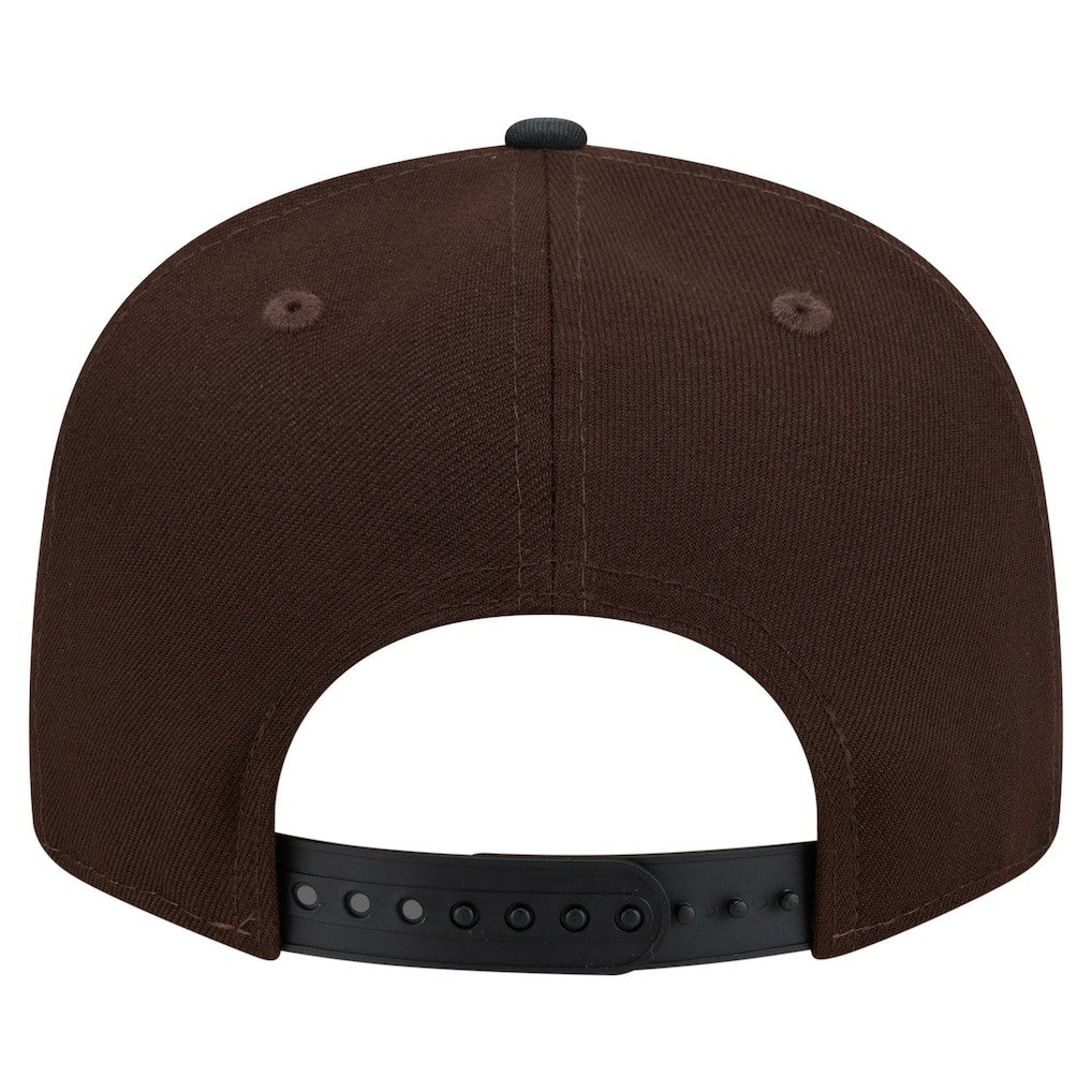Los Angeles Chargers Adult Burnt Wood Camo 9FIFTY Snapback Hat Dark Brown - NFL