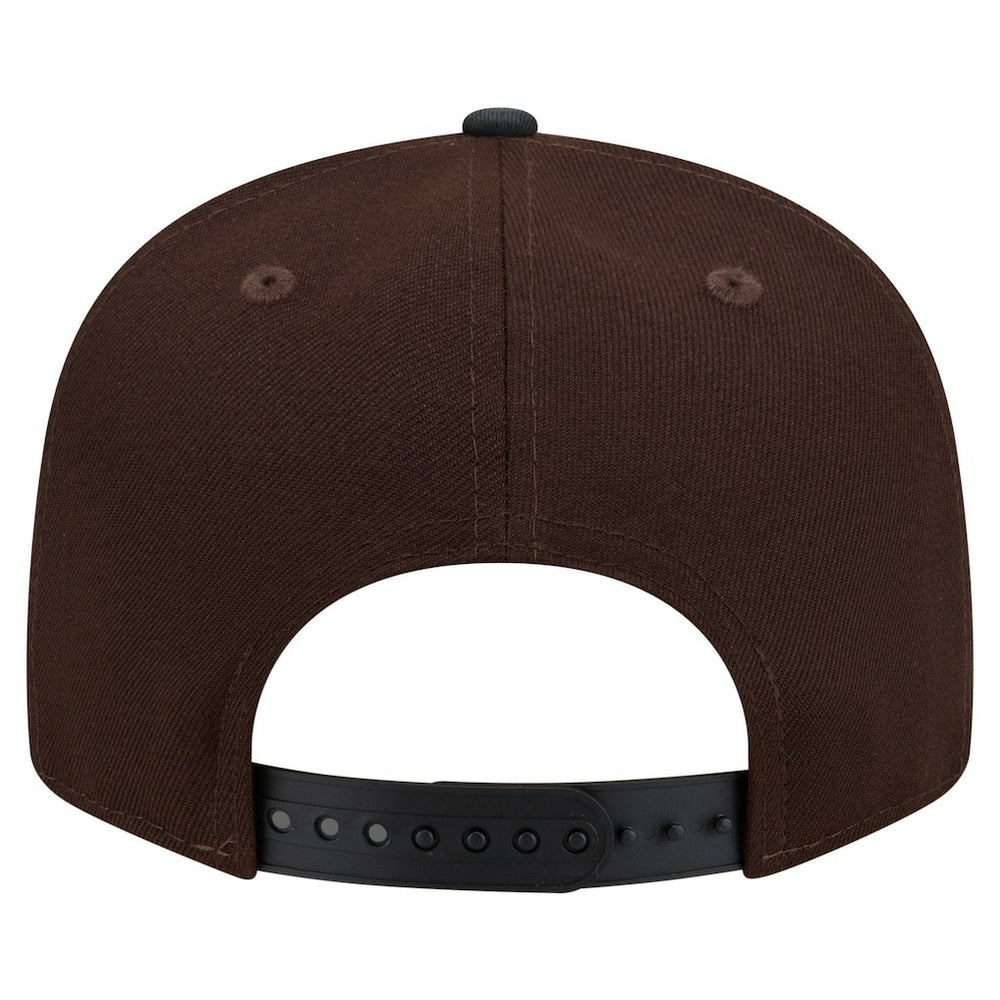 Los Angeles Chargers Adult Burnt Wood Camo 9FIFTY Snapback Hat Dark Brown - NFL