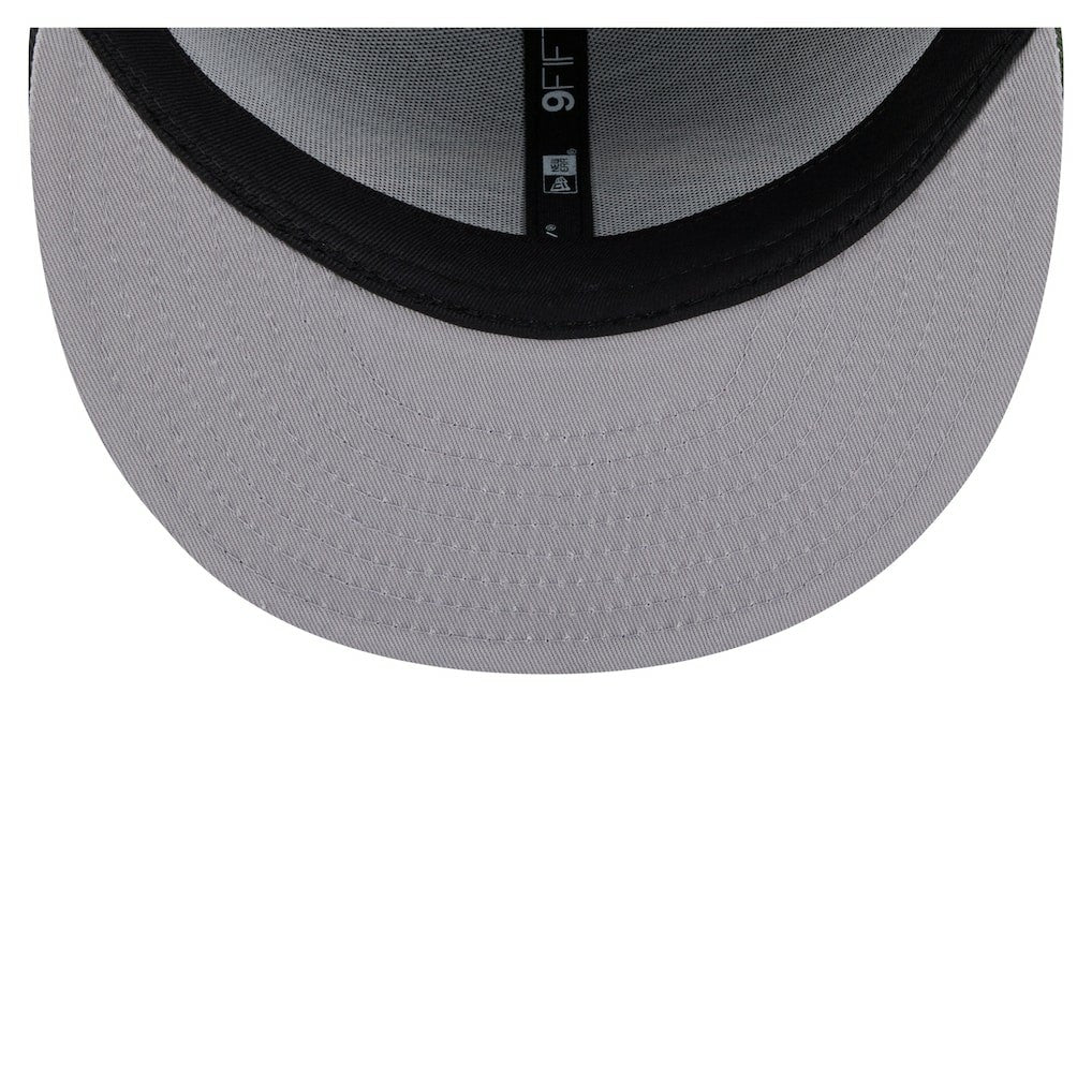 Los Angeles Chargers Adult Burnt Wood Camo 9FIFTY Snapback Hat Dark Brown - NFL