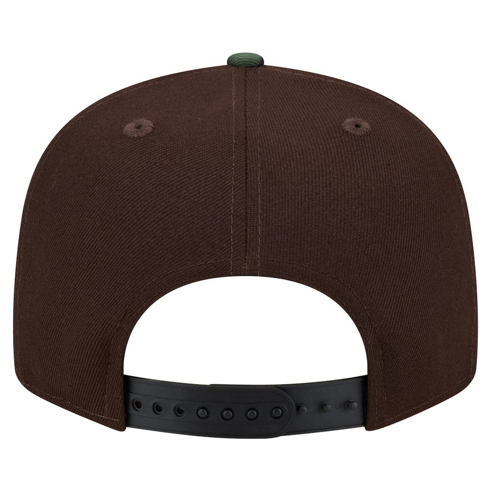 San Francisco 49ers Adult Burnt Wood Camo 9FIFTY Snapback Hat Dark Brown - NFL