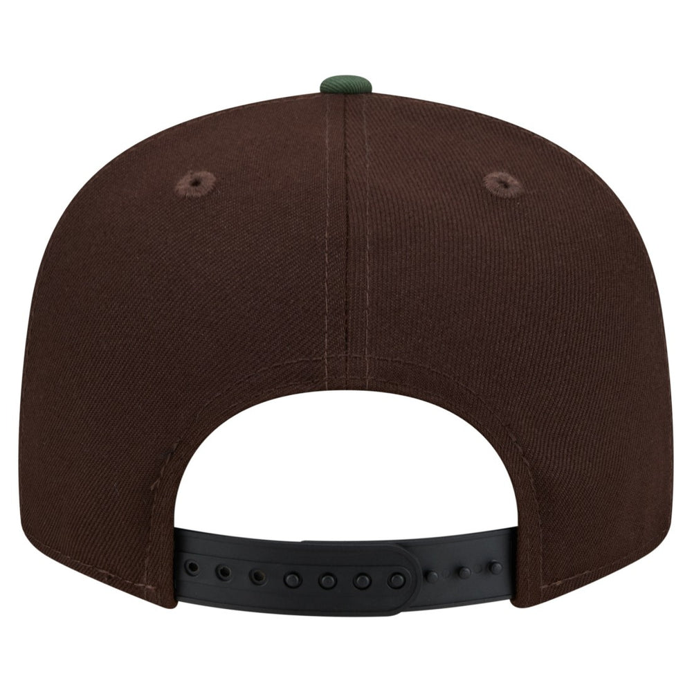 Tampa Bay Buccaneers Adult Burnt Wood Camo 9FIFTY Snapback Hat Dark Brown - NFL