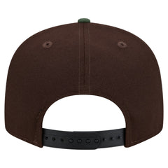 Tampa Bay Buccaneers Adult Burnt Wood Camo 9FIFTY Snapback Hat Dark Brown - NFL