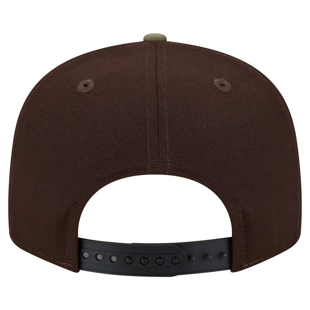 Cleveland Browns Adult Burnt Wood Camo 9FIFTY Snapback Hat Dark Brown - NFL