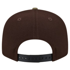 Cleveland Browns Adult Burnt Wood Camo 9FIFTY Snapback Hat Dark Brown - NFL