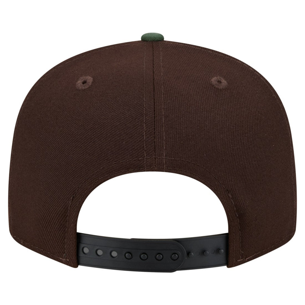 Denver Broncos Adult Burnt Wood Camo 9FIFTY Snapback Hat Dark Brown - NFL