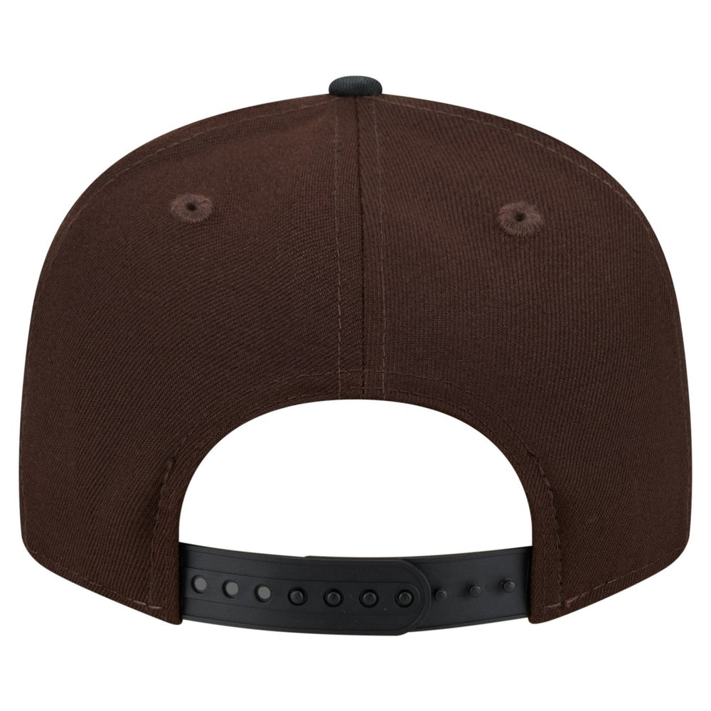 Houston Texans Adult Burnt Wood Camo 9FIFTY Snapback Hat Dark Brown - NFL