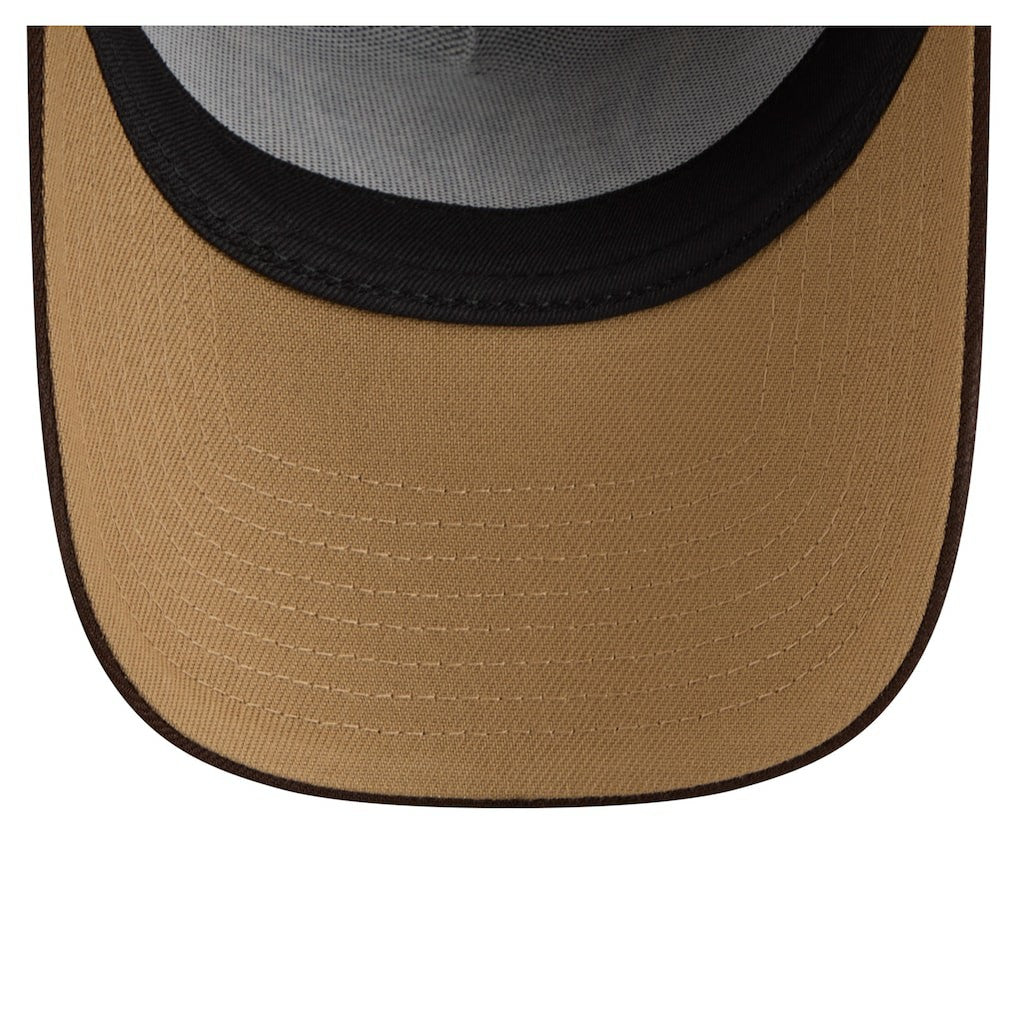 Washington Commanders New Era Burnt Wood A-Frame 9FORTY Adjustable Hat Dark Brown - NFL