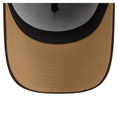 Cleveland Browns New Era Burnt Wood A-Frame 9FORTY Adjustable Hat Dark Brown - NFL