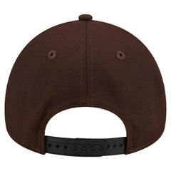 Kansas City Chiefs New Era Burnt Wood A-Frame 9FORTY Adjustable Hat Dark Brown - NFL