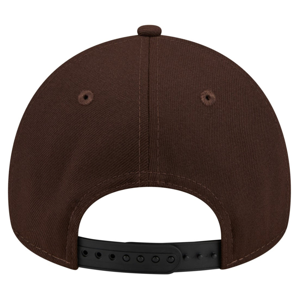 Tampa Bay Buccaneers New Era Burnt Wood A-Frame 9FORTY Adjustable Hat Dark Brown - NFL