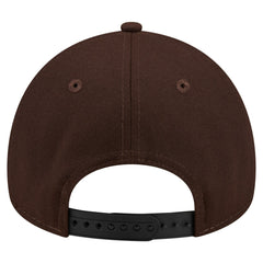 Tampa Bay Buccaneers New Era Burnt Wood A-Frame 9FORTY Adjustable Hat Dark Brown - NFL