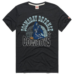 Dallas Cowboys Homage Unisex Star Wars x NFL Tri-Blend T-Shirt Charcoal - NFL