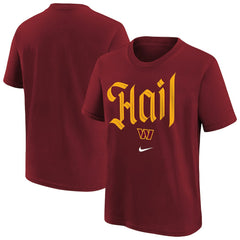 Washington Commanders Youth Hail T-Shirt Burgundy - Nike