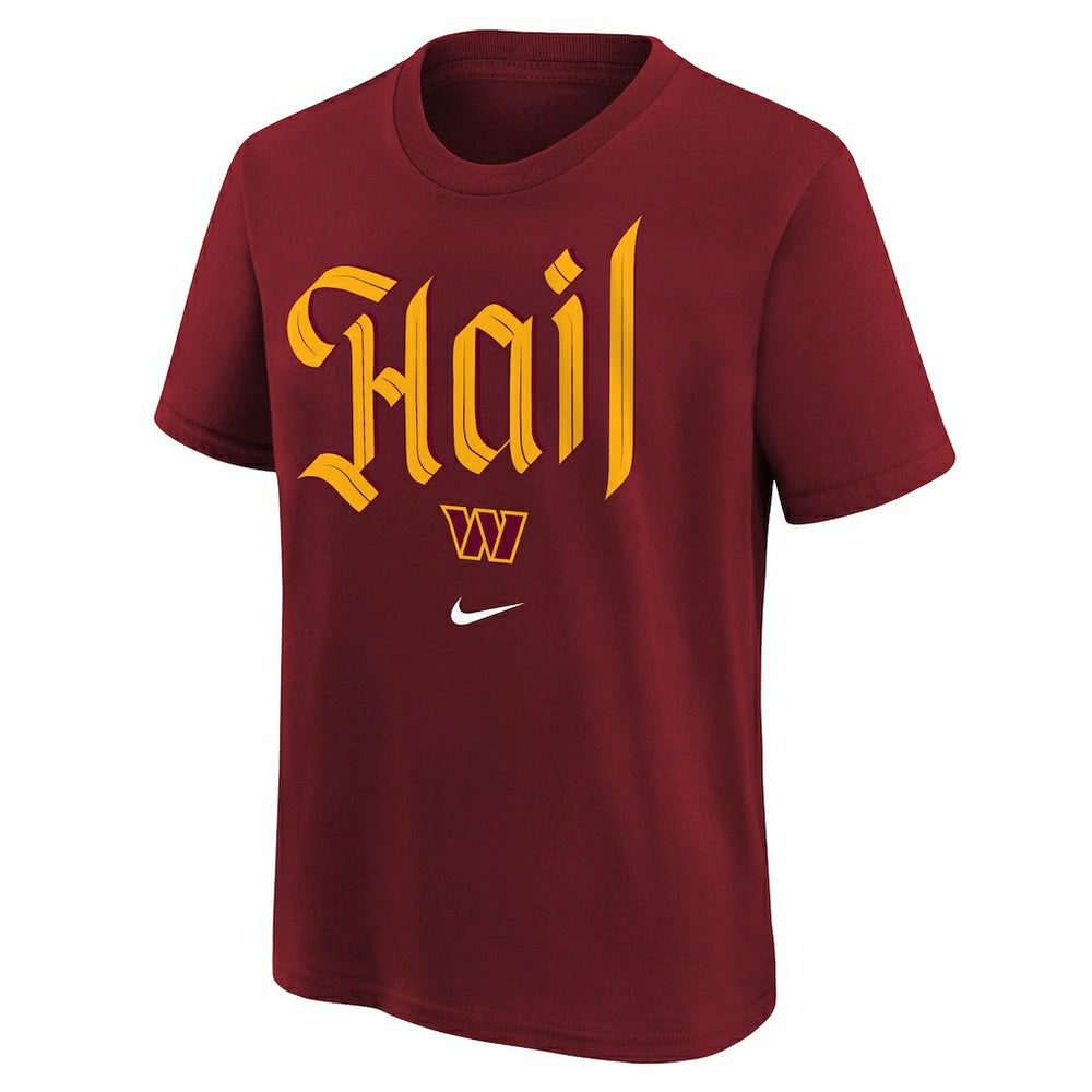 Washington Commanders Youth Hail T-Shirt Burgundy - Nike
