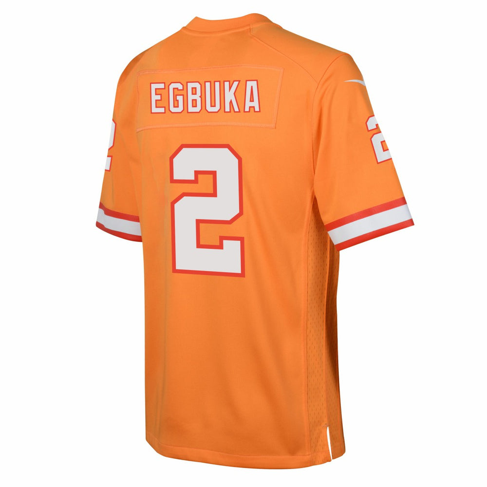 Emeka Egbuka Tampa Bay Buccaneers Youth Team Game Jersey Orange - Nike