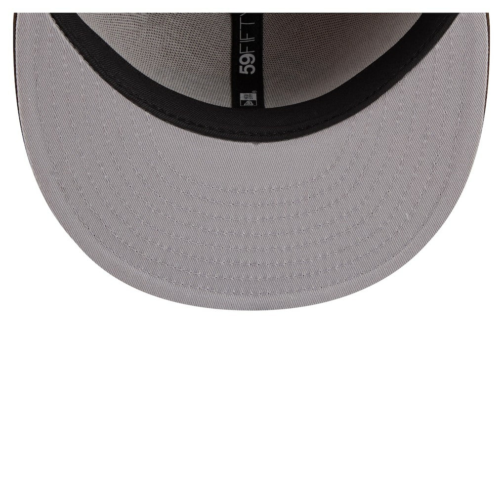 Atlanta Falcons New Era Two-Tone Walnut 59FIFTY Fitted Hat Light Brown/Dark Brown - NFL