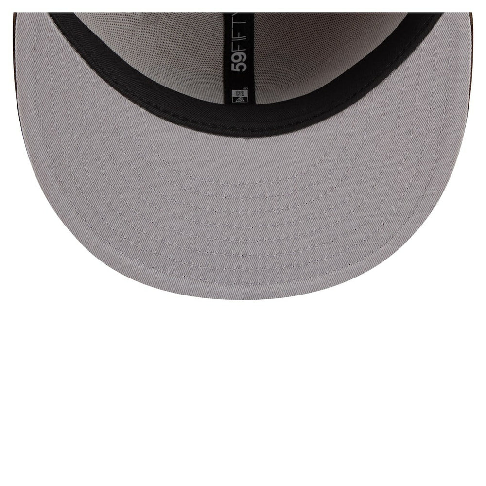 Atlanta Falcons New Era Two-Tone Walnut 59FIFTY Fitted Hat Light Brown/Dark Brown - NFL