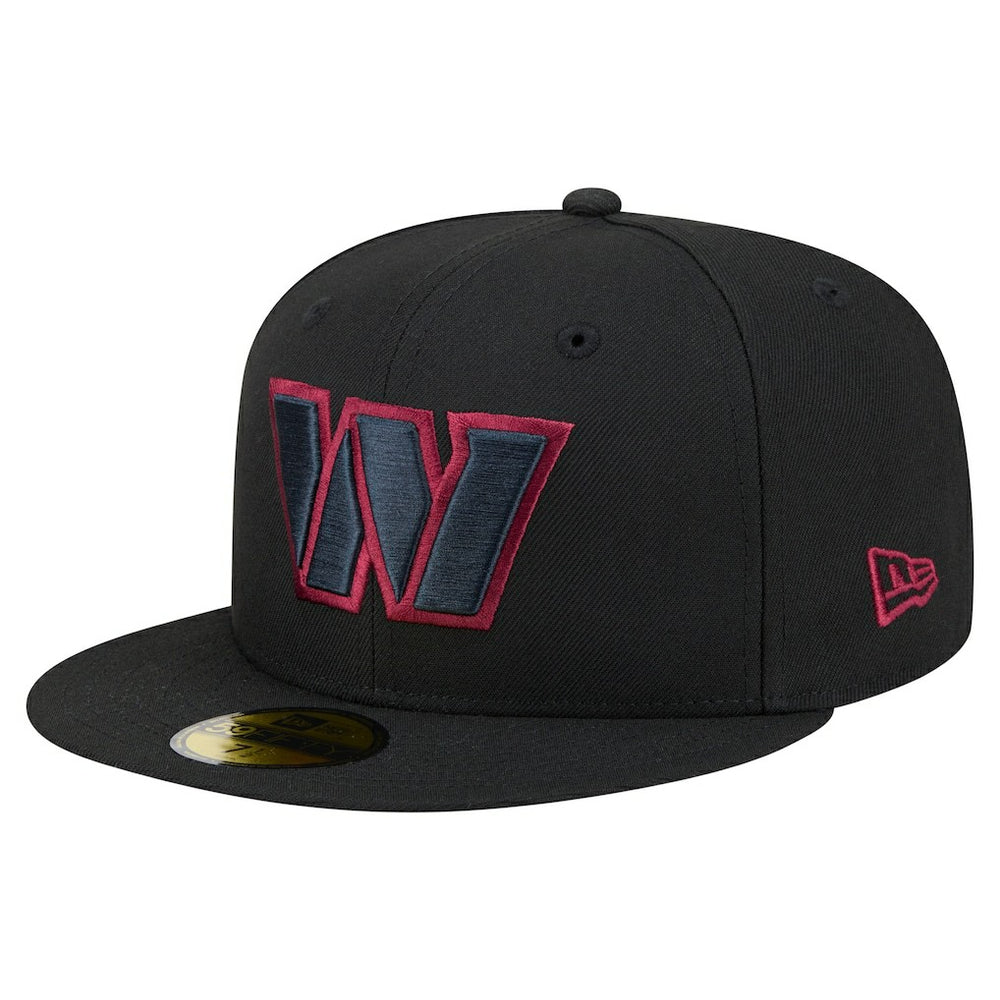 Washington Commanders New Era Color Pop 59FIFTY Fitted Hat Black - NFL