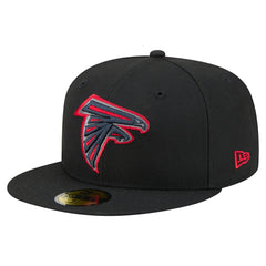 Atlanta Falcons New Era Color Pop 59FIFTY Fitted Hat Black - NFL