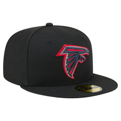 Atlanta Falcons New Era Color Pop 59FIFTY Fitted Hat Black - NFL