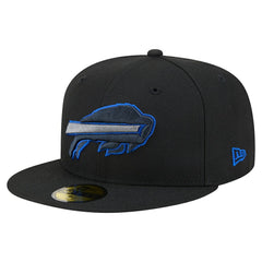 Buffalo Bills New Era Color Pop 59FIFTY Fitted Hat Black - NFL