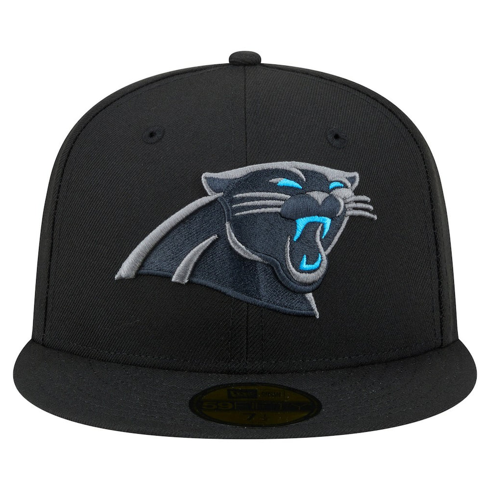 Carolina Panthers New Era Color Pop 59FIFTY Fitted Hat Black - NFL