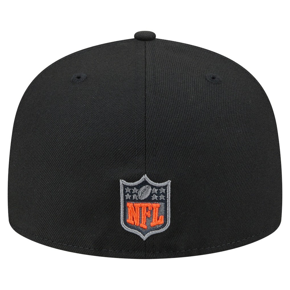 Chicago Bears New Era Color Pop 59FIFTY Fitted Hat Black - NFL