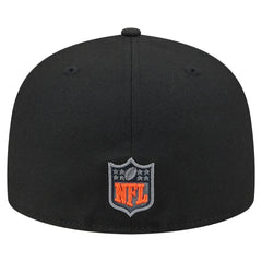 Chicago Bears New Era Color Pop 59FIFTY Fitted Hat Black - NFL