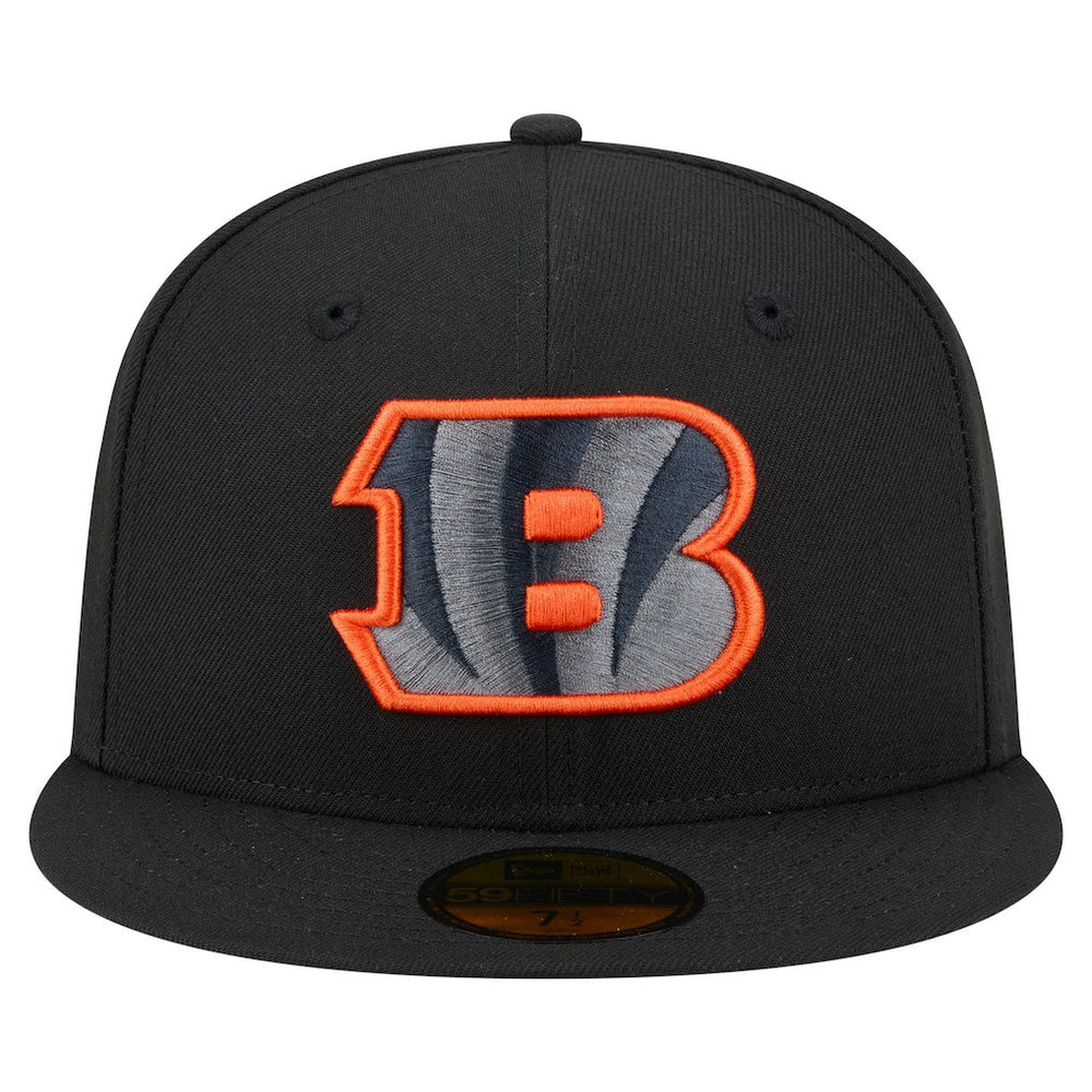 Cincinnati Bengals New Era Color Pop 59FIFTY Fitted Hat Black - NFL