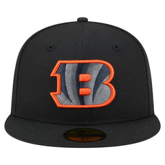 Cincinnati Bengals New Era Color Pop 59FIFTY Fitted Hat Black - NFL