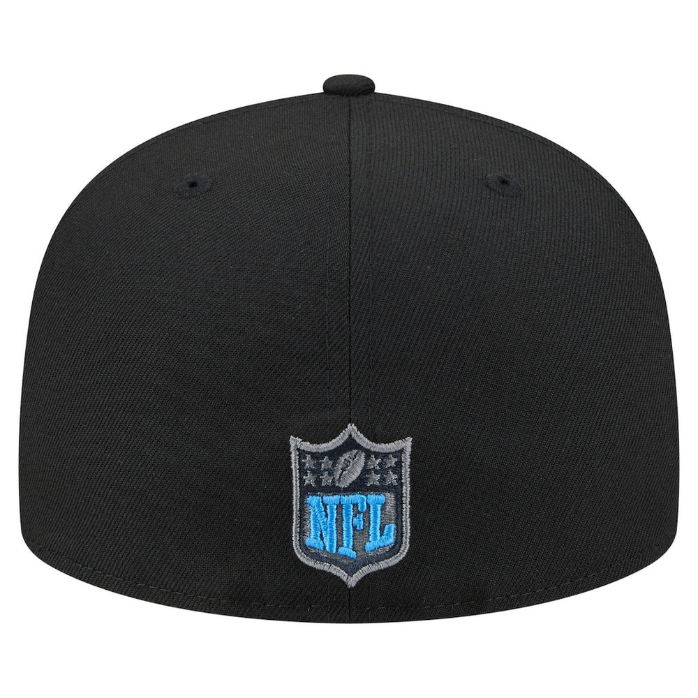 Detroit Lions New Era Color Pop 59FIFTY Fitted Hat Black - NFL