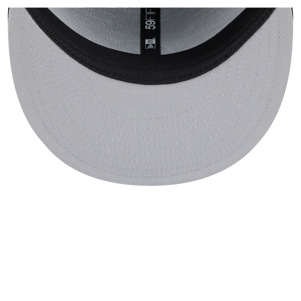 Detroit Lions New Era Color Pop 59FIFTY Fitted Hat Black - NFL