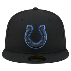 Indianapolis Colts New Era Color Pop 59FIFTY Fitted Hat Black - NFL