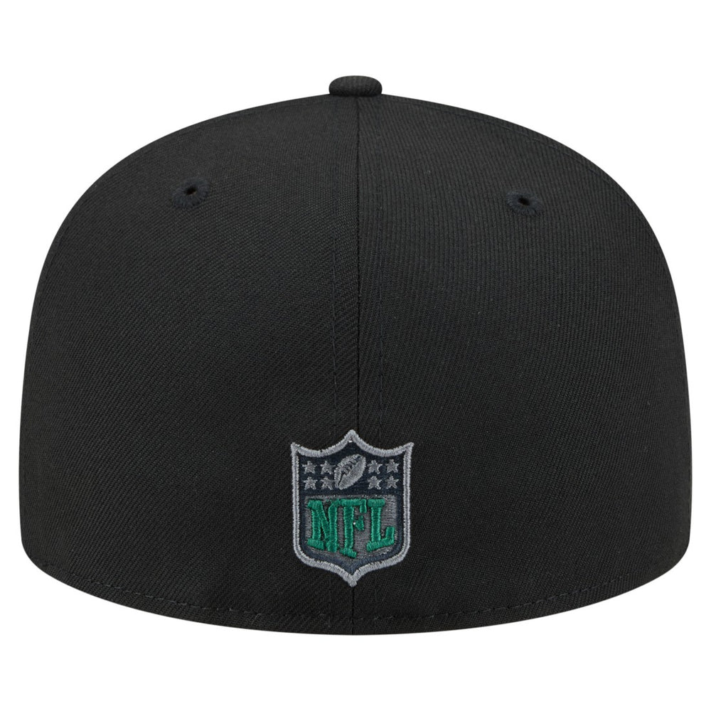 New York Jets New Era Color Pop 59FIFTY Fitted Hat Black - NFL