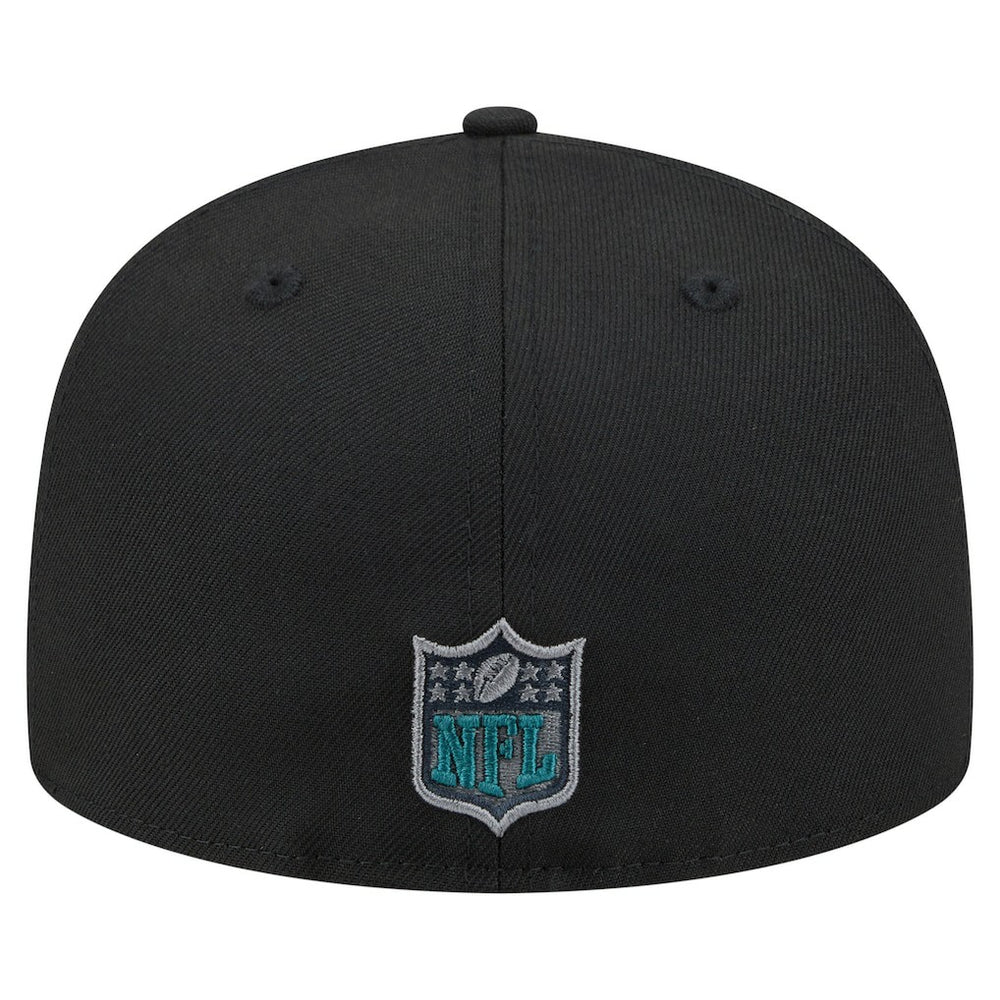 Philadelphia Eagles New Era Color Pop 59FIFTY Fitted Hat Black - NFL