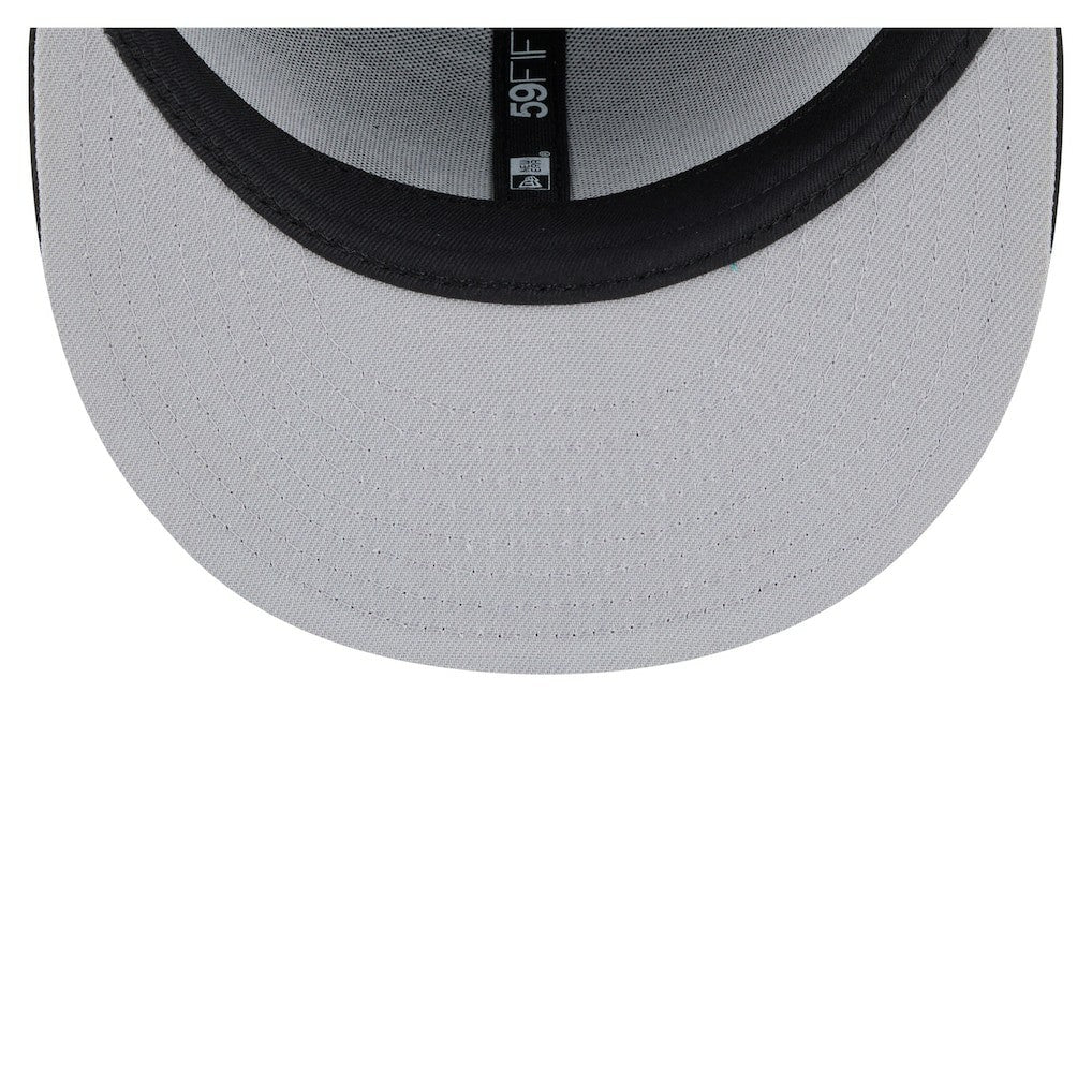 Philadelphia Eagles New Era Color Pop 59FIFTY Fitted Hat Black - NFL