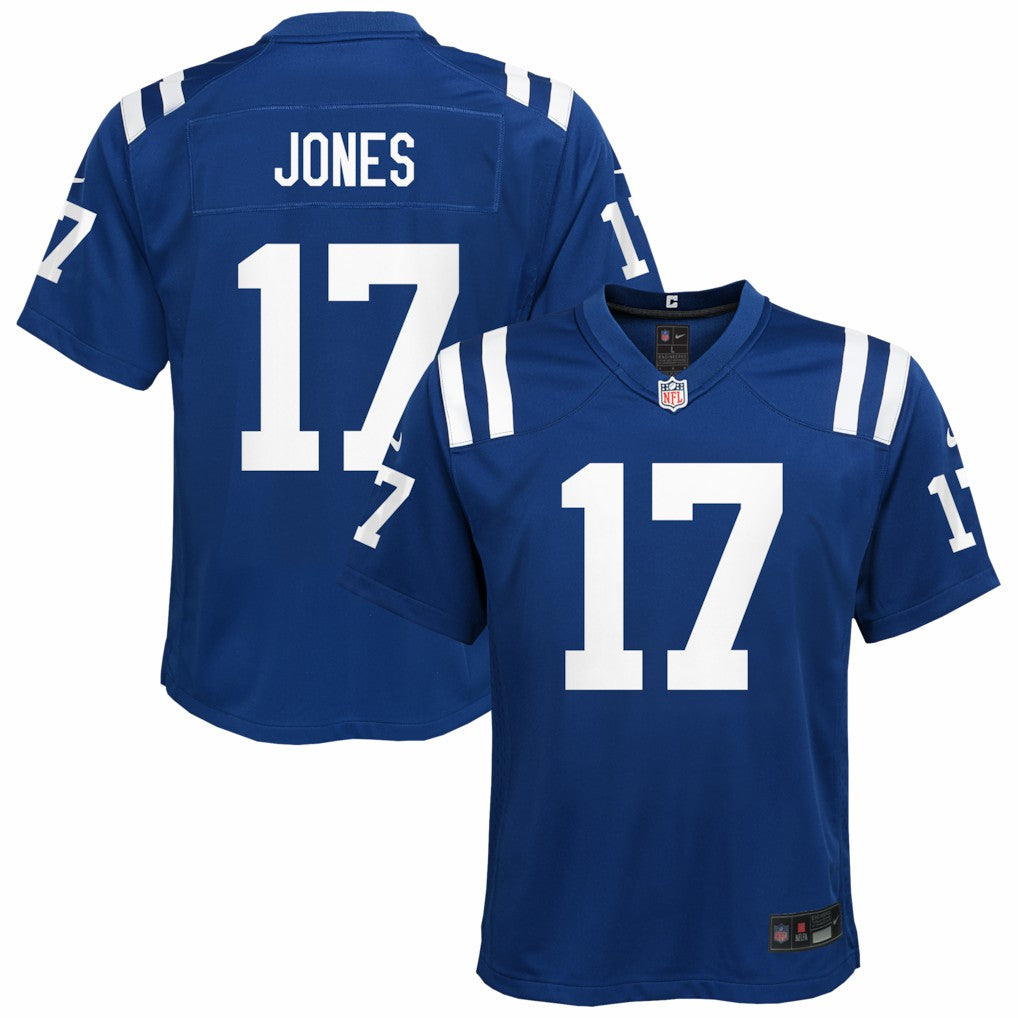 Daniel Jones Indianapolis Colts Youth Alternate 2 Game Jersey Royal - Nike