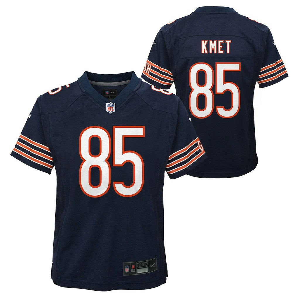 Cole Kmet Chicago Bears Youth Team Game Jersey Navy - Nike
