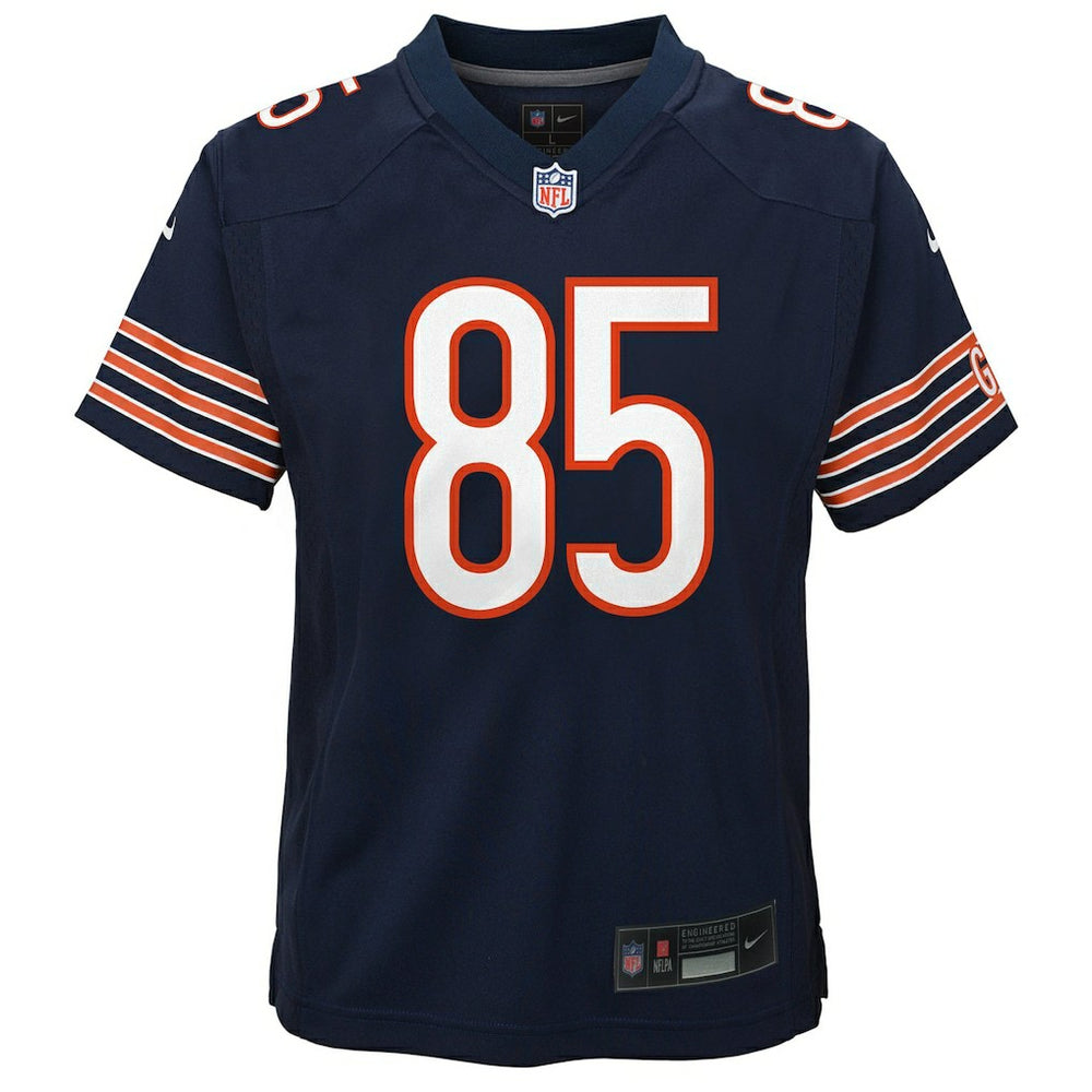 Cole Kmet Chicago Bears Youth Team Game Jersey Navy - Nike