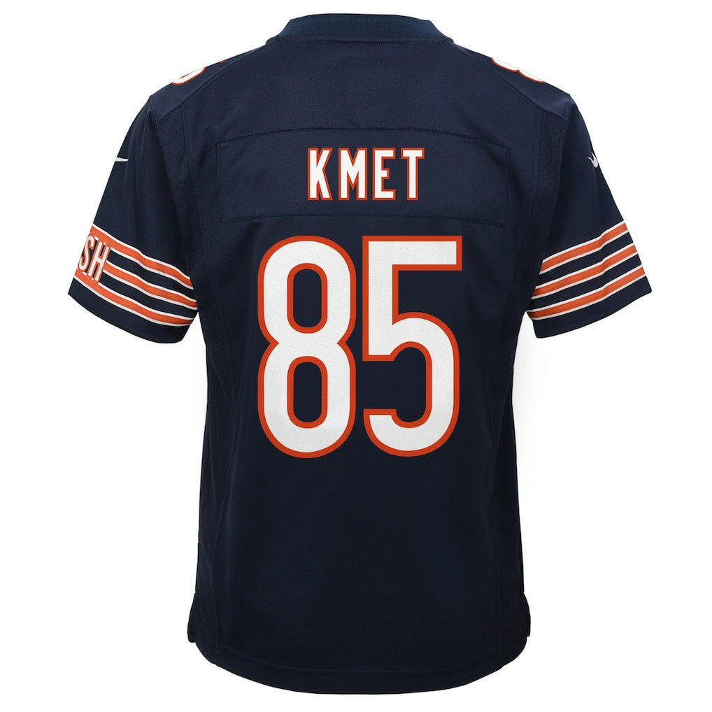 Cole Kmet Chicago Bears Youth Team Game Jersey Navy - Nike